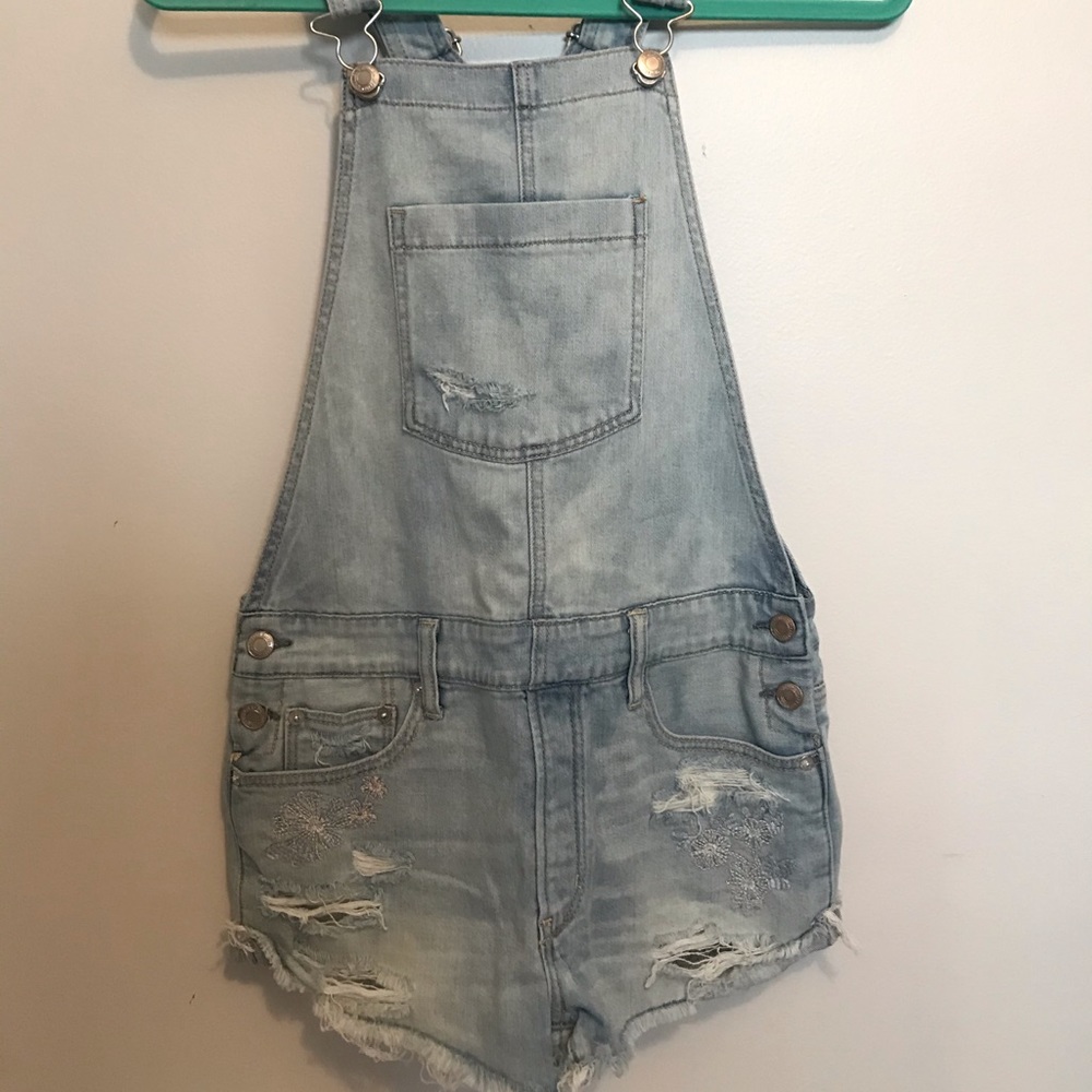American Eagle overalls